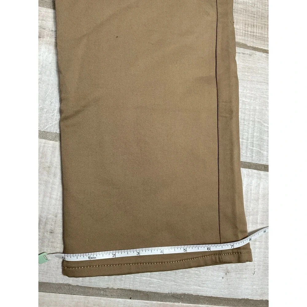 Banana Republic Mens Stretch 5‎ Pocket Pant Cotton Spandex Dark Tan 40x30(27)